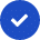 blue check